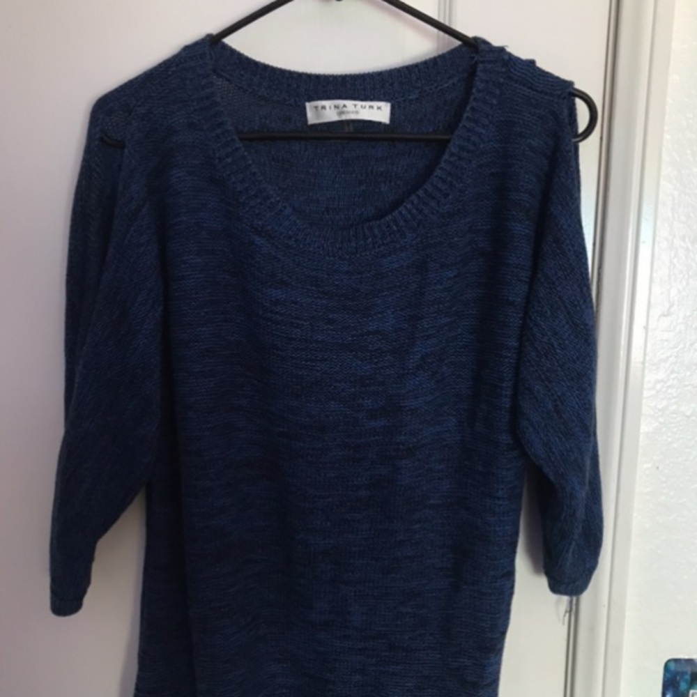 Trina Turk Dress Cypress Sweater Knit